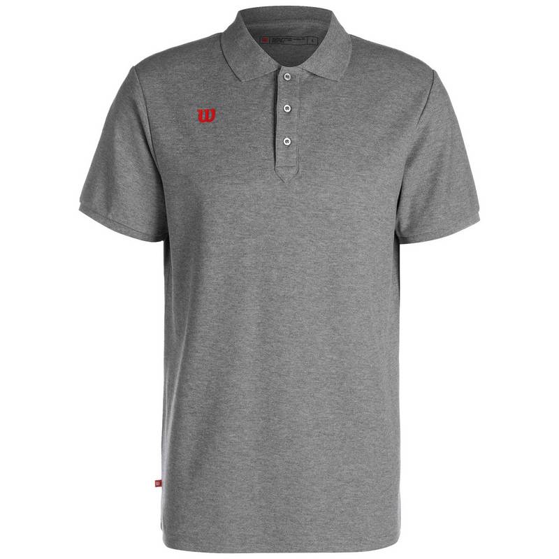 Wilson Fundamentals Cotton Polo Basketball Shirt Herren