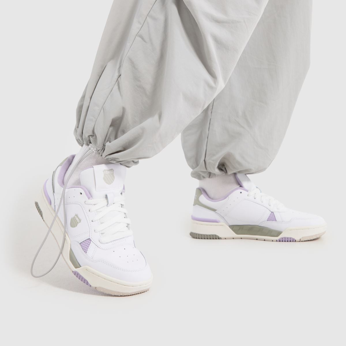 K-SWISS Match Pro-sneakers i vitt och grått