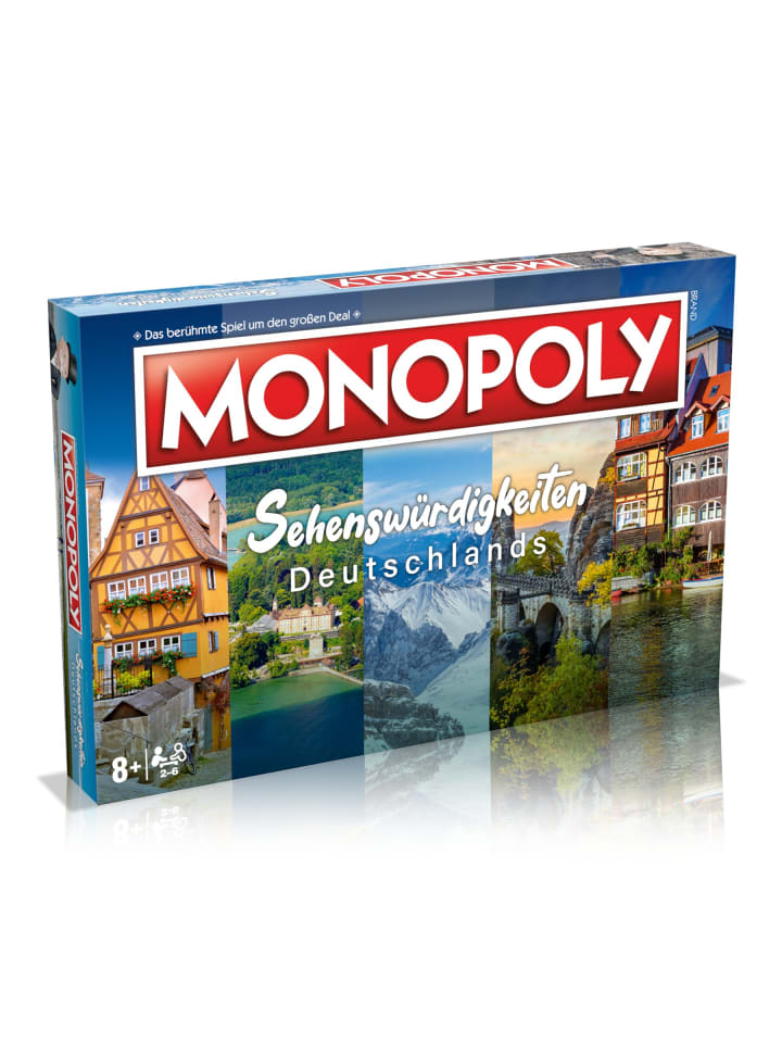 Winning Moves Monopoly - Sehenswürdigkeiten Deutschlands in bunt günstig kaufen onesize