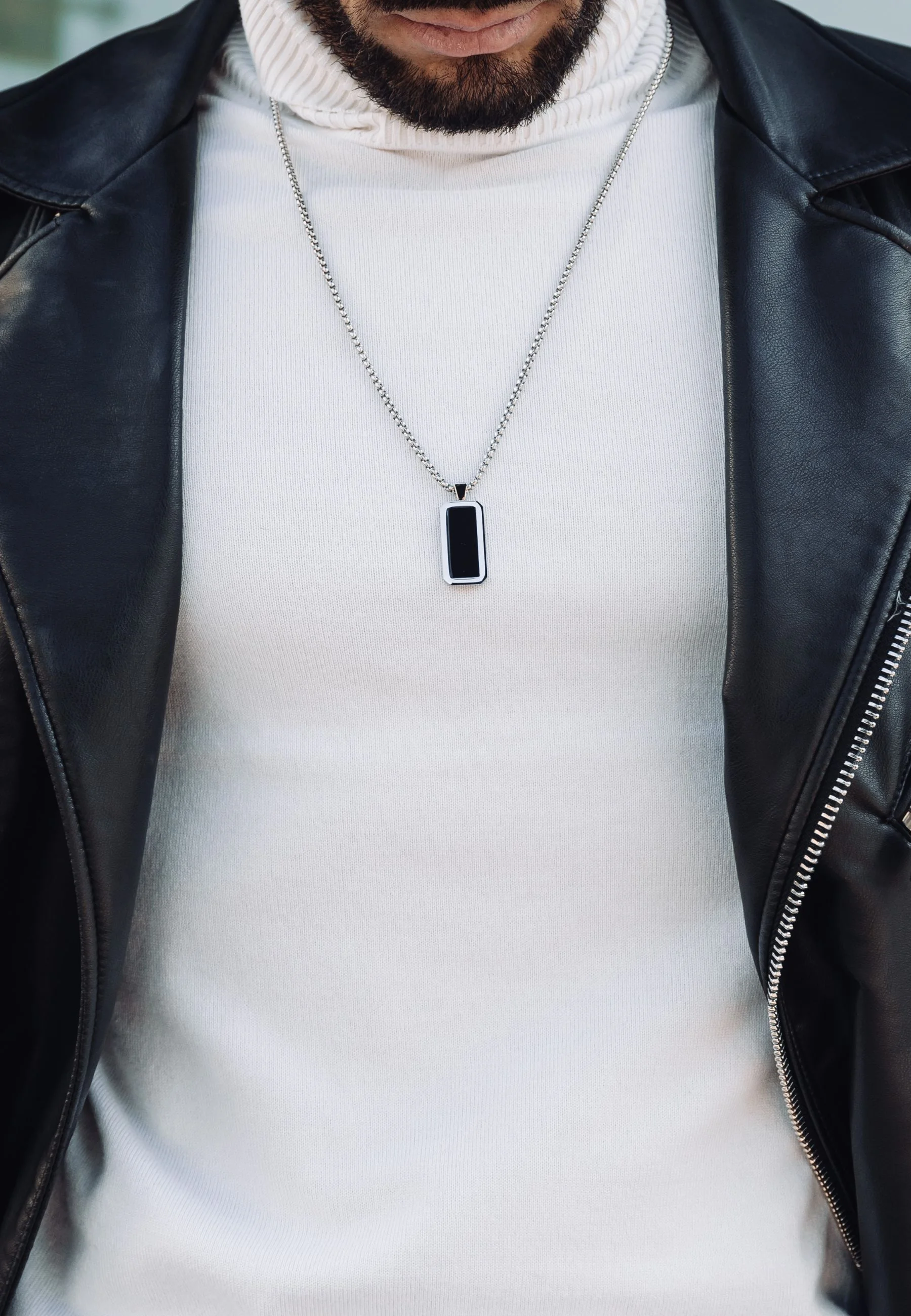 Colección GT COLGANTE DE ÓNIX UNISEX - Collar