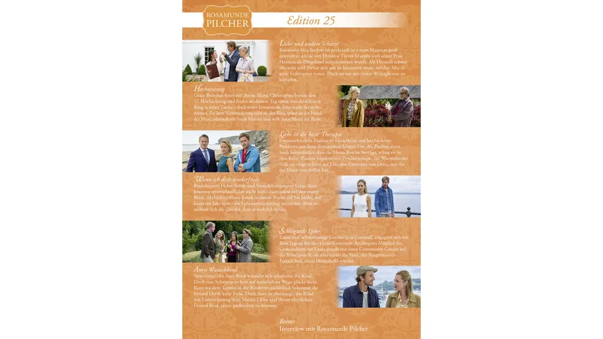 Rosamunde Pilcher Edition 25  [3 DVDs]