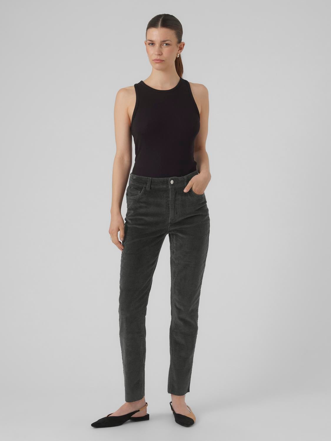 VMBRENDA Hohe Taille Hose