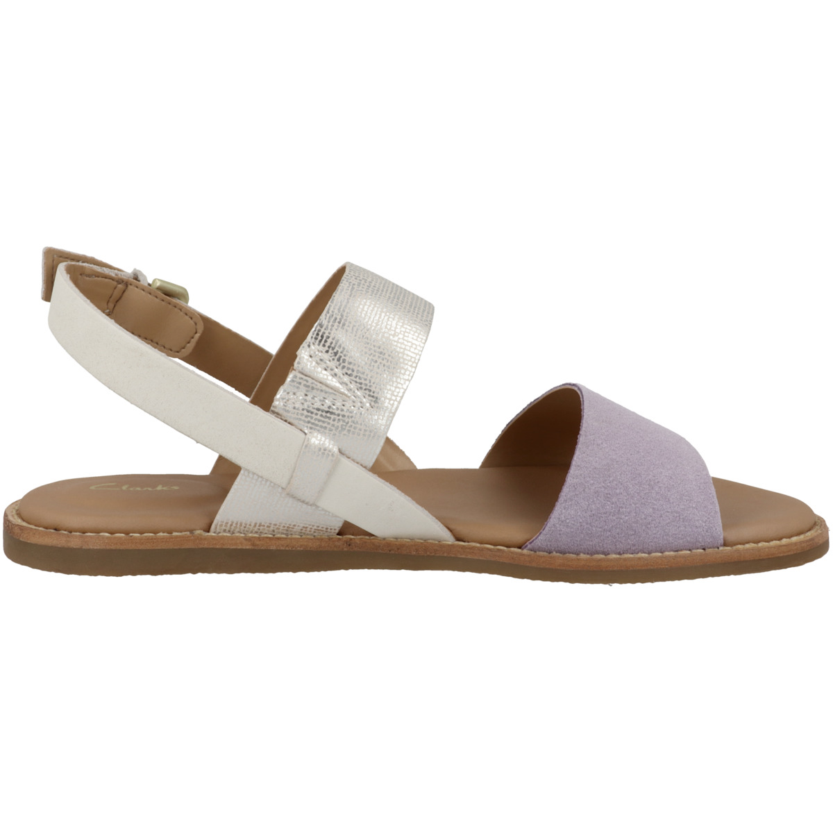 Clarks Karsea Strap Sandale lila