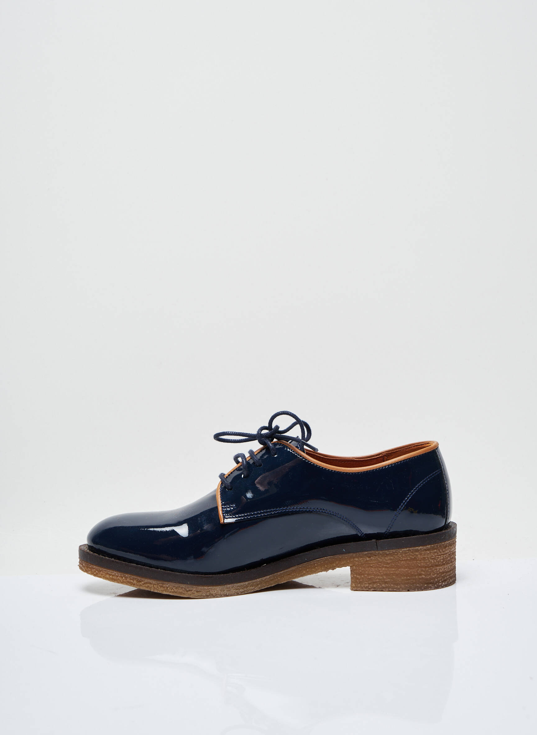 Cirage Derby Femme couleur bleu