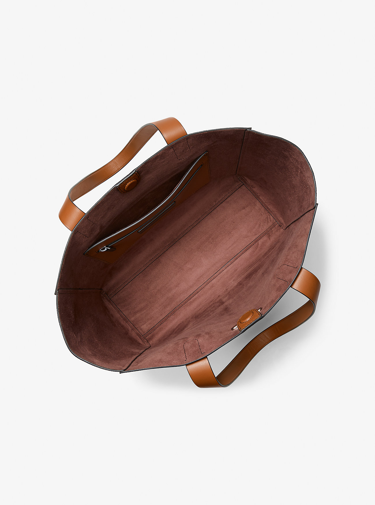 Hudson Pebbled Leather Tote Bag - Bagasje