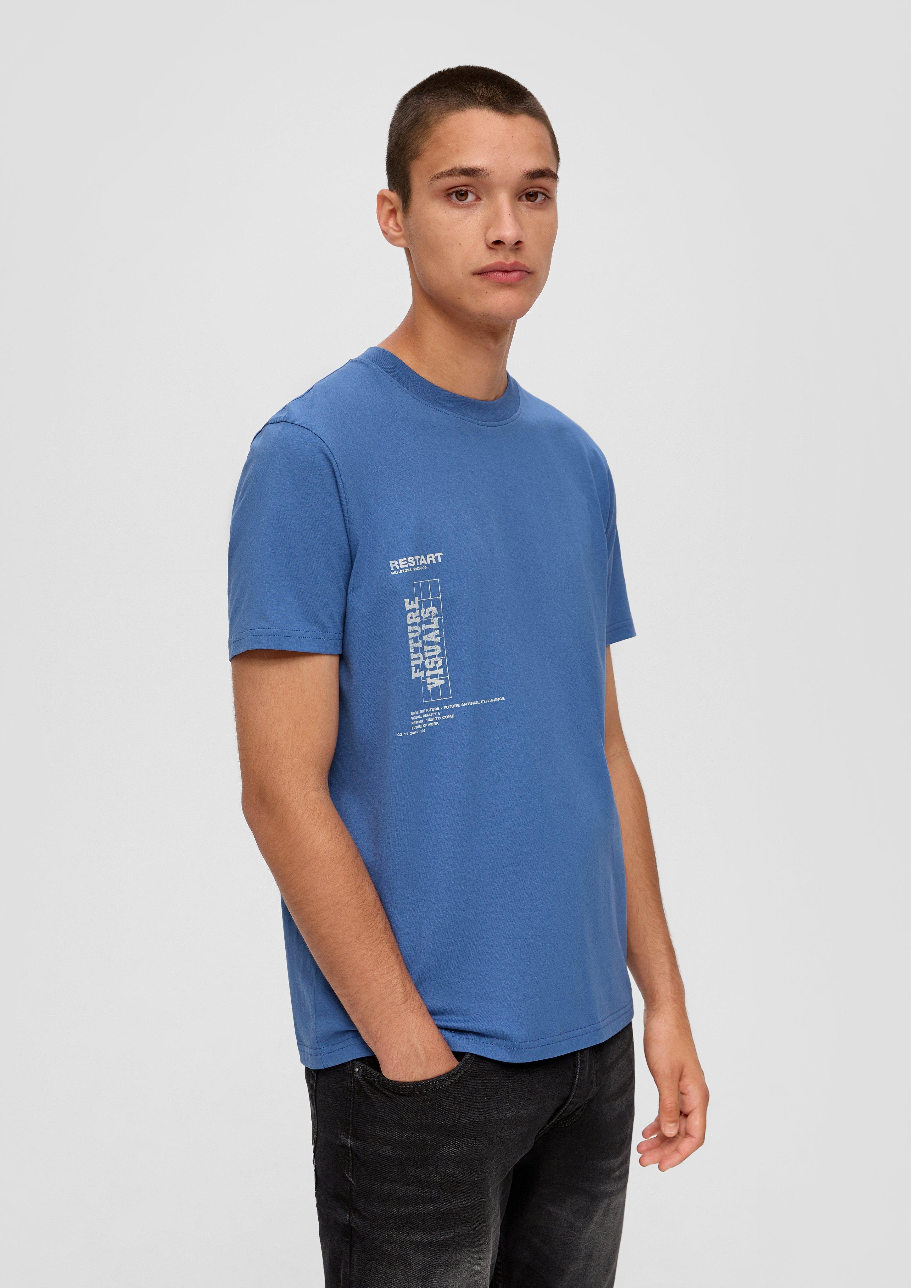 T-Shirt mit Rückenprint  2135003-53D0
