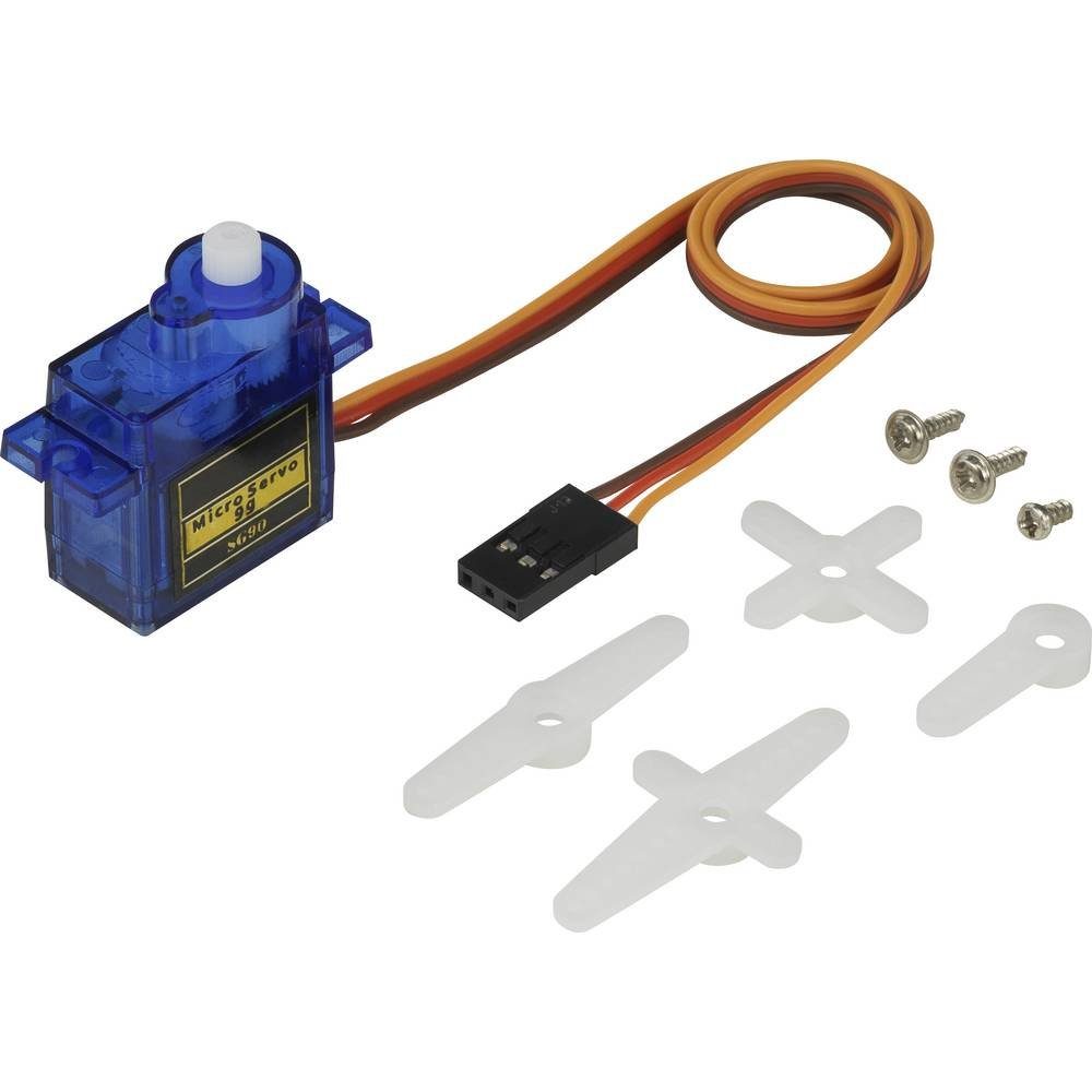 TRU COMPONENTS Mini-Servo - Analog - 9 g Barebone-PC