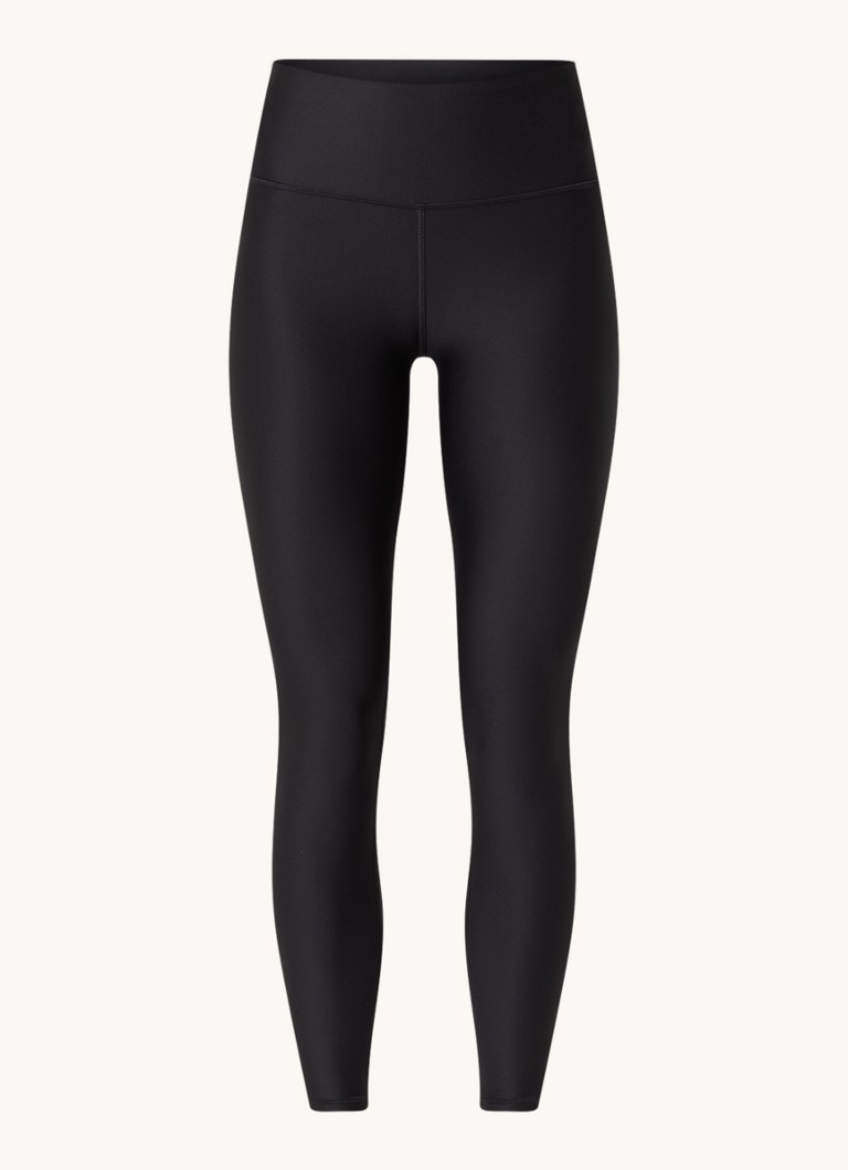 Leggings da yoga a vita alta e lunghezza corta con logo Alo Yoga