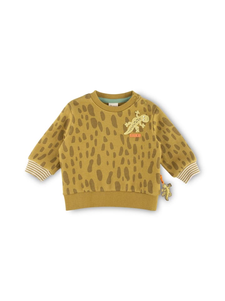 Sigikid Sweatshirt welcome to the jungle in Grün günstig kaufen