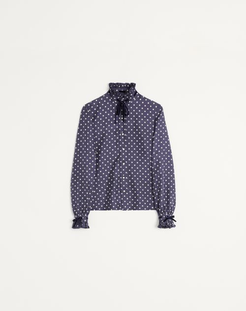 Plusdepois Print Twill-skjorte