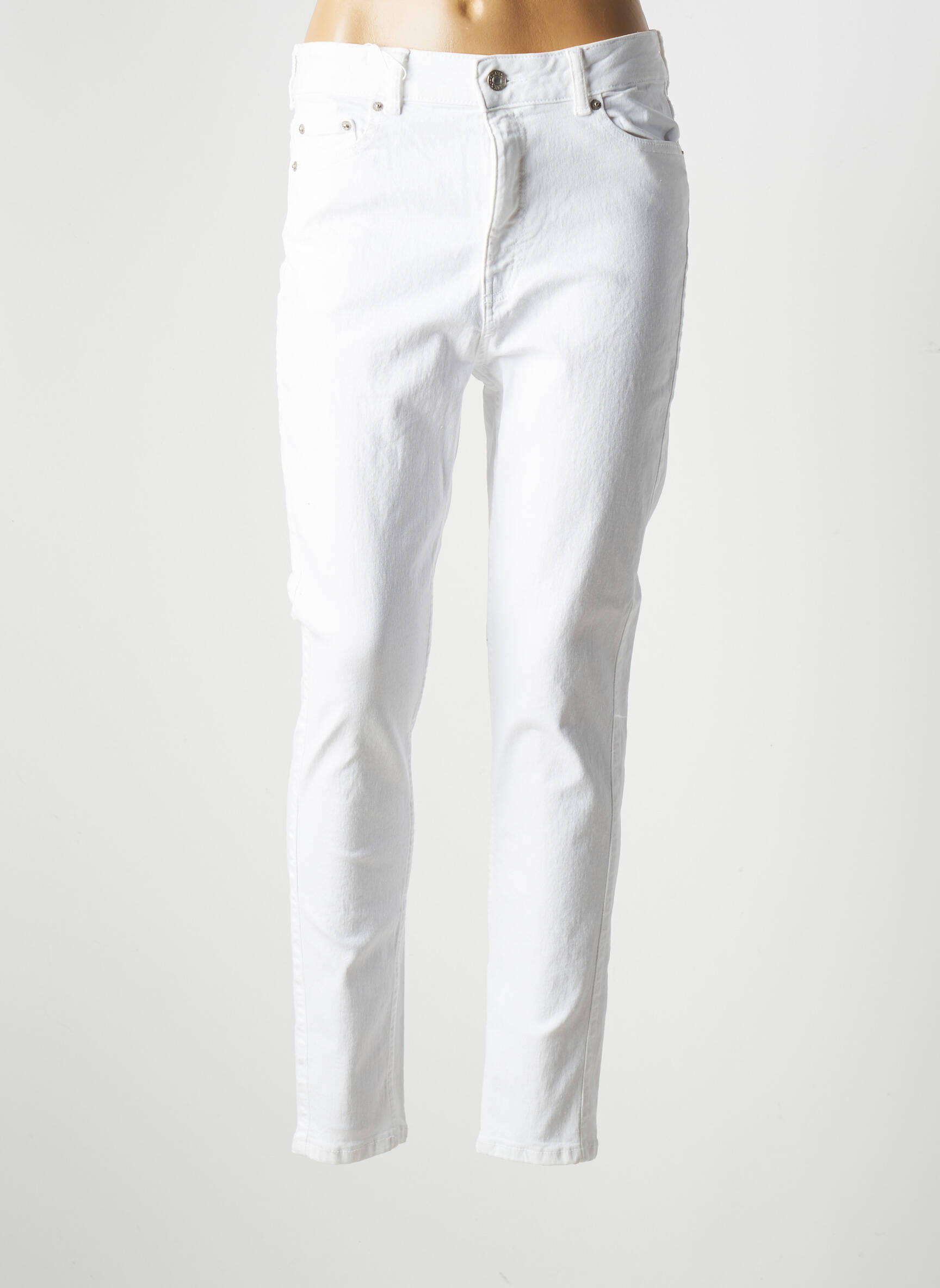 Jjxx Jeans Skinny Femme couleur blanc