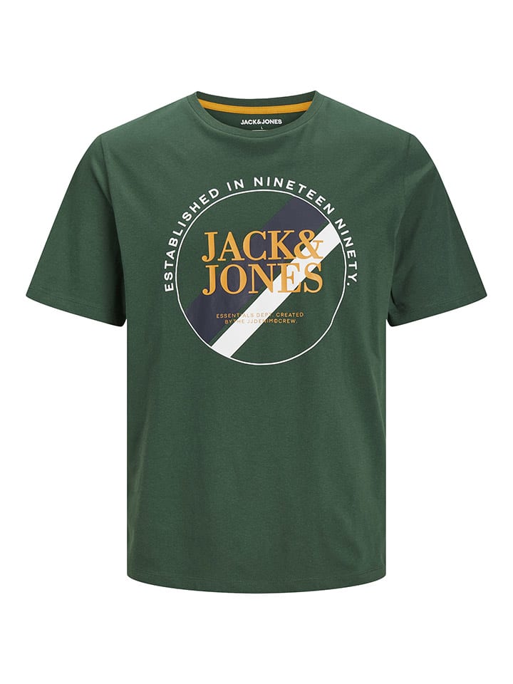 Jack & Jones 3er-Set: Shirts in Khaki/ Dunkelblau/ Hellblau günstig kaufen