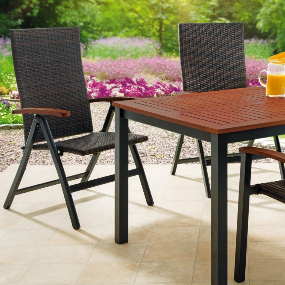 Solax Sunshine Geflecht-Klappsessel 