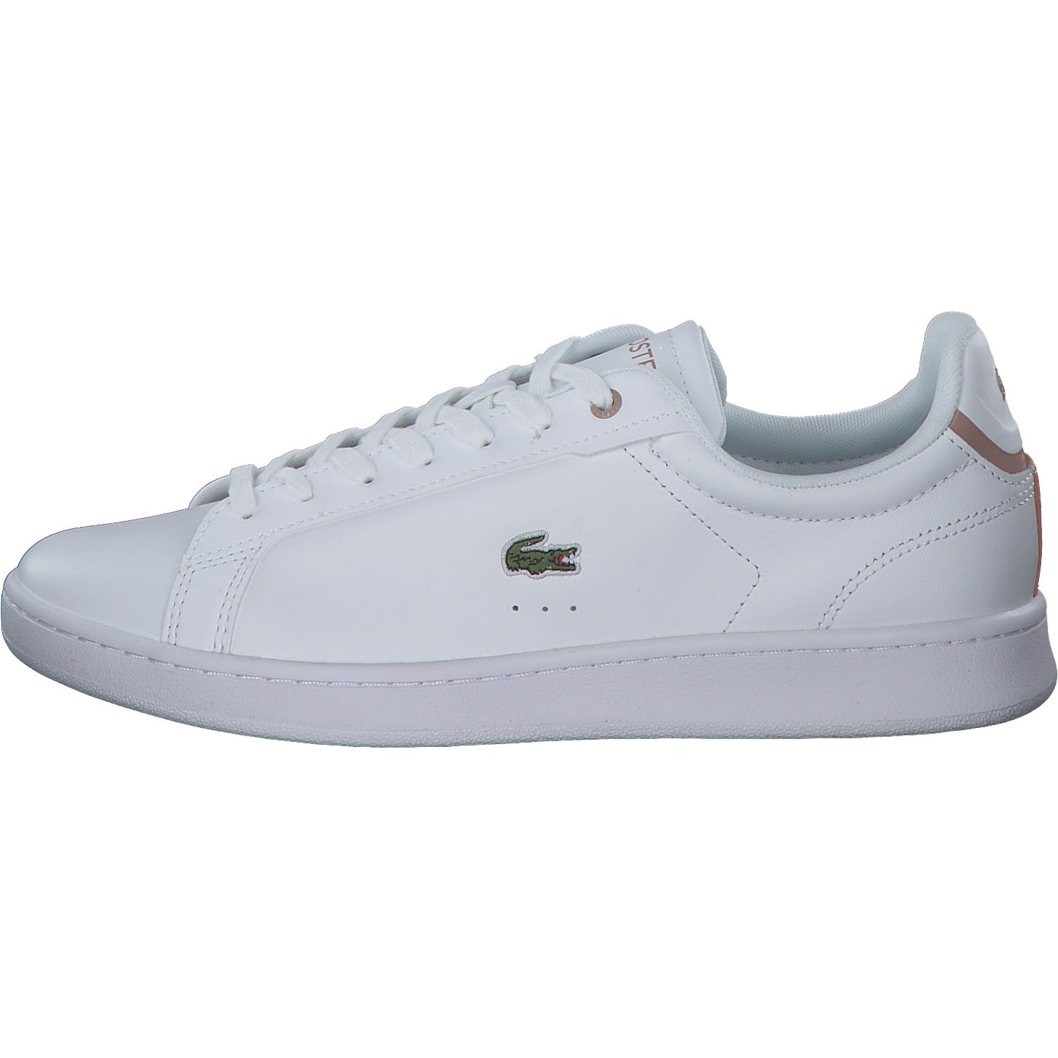Lacoste Carnaby Pro 45SFA0083, Schnürschuhe, Damen, white/ lt pink
