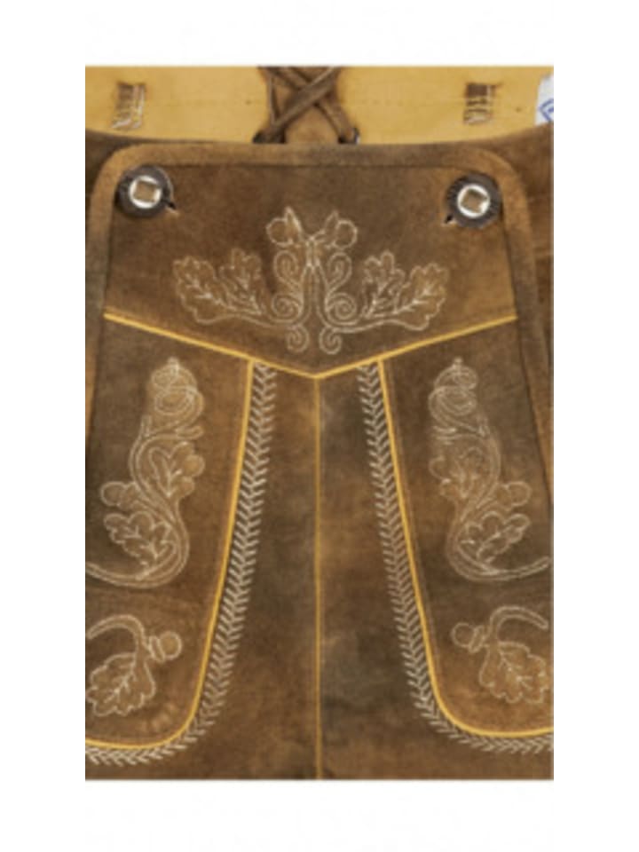 Nübler Lederhose für Damen in braun in braun günstig kaufen 58