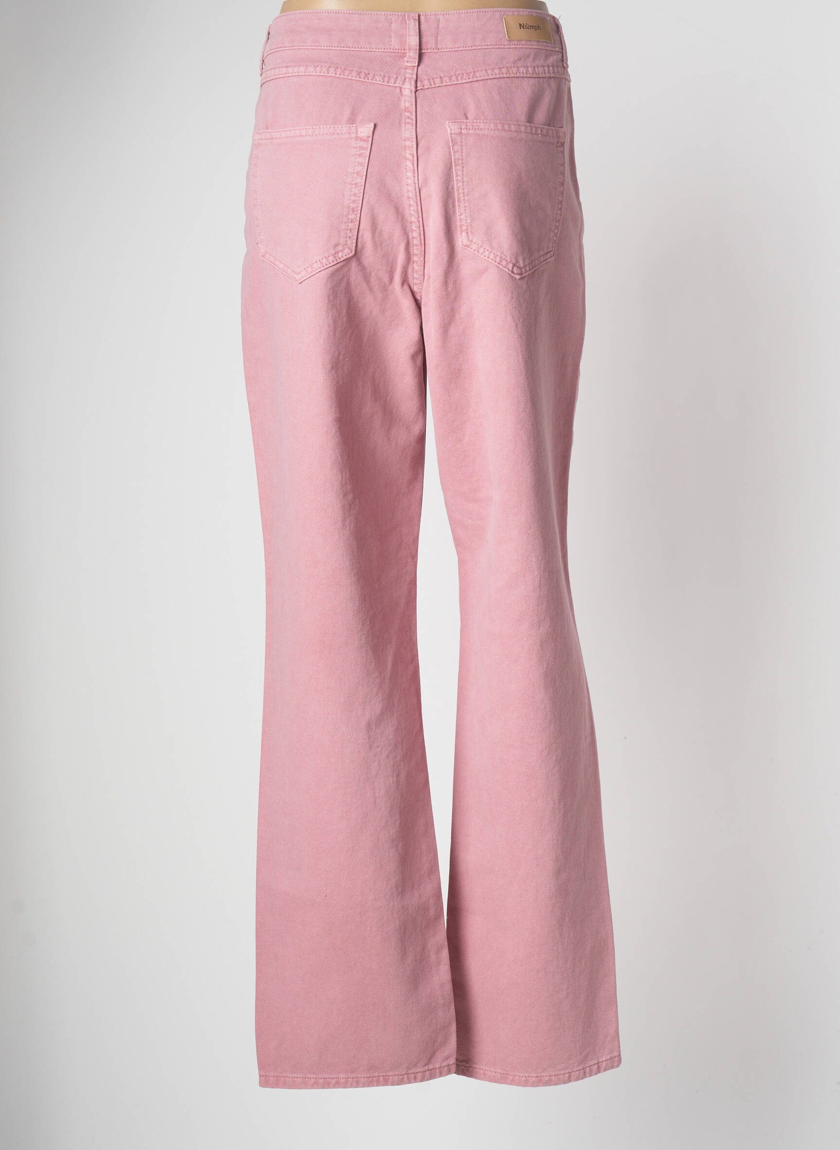 Numph Jeans Coupe Large Femme couleur rose