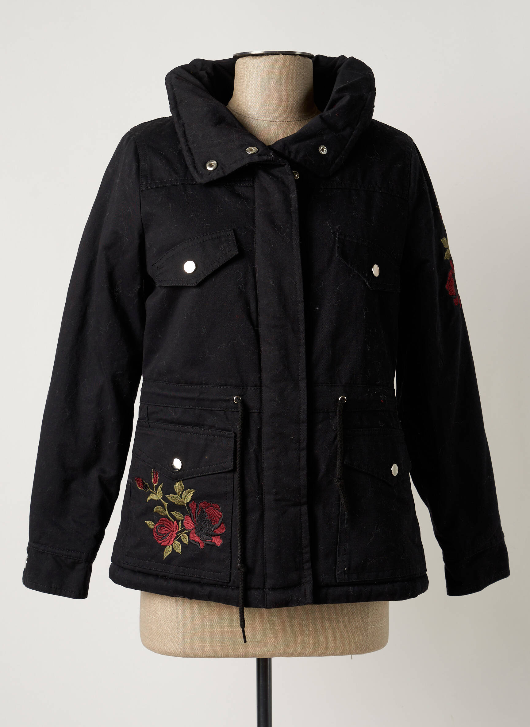 Molly Bracken Parkas Femme couleur noir