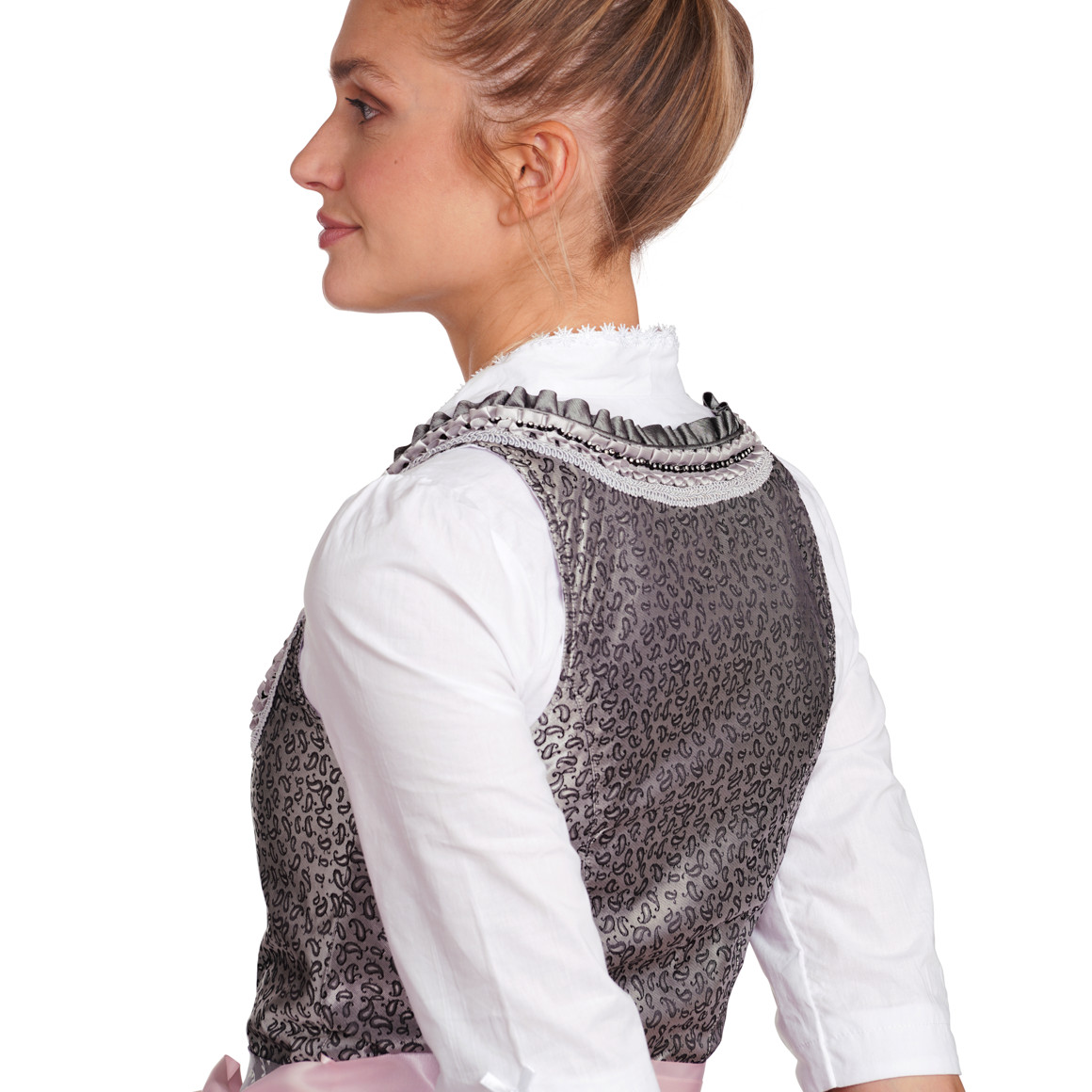 Damen Dirndl, Bluse und Schürze