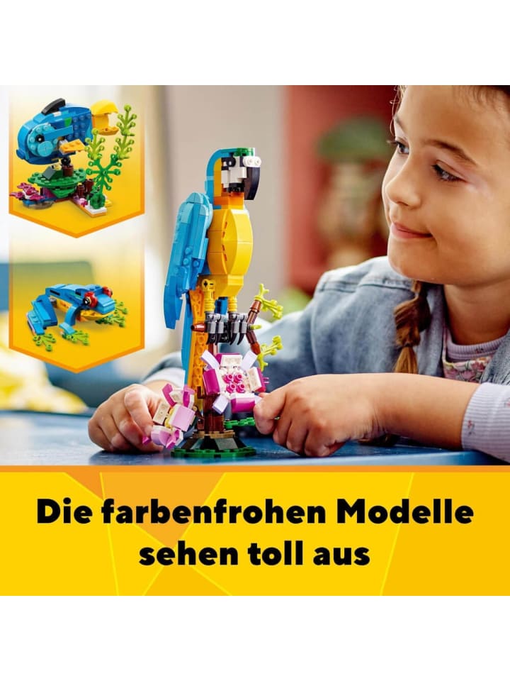 LEGO Bausteine Creator 31136 Exotischer Papagei - ab 7 Jahre günstig kaufen onesize