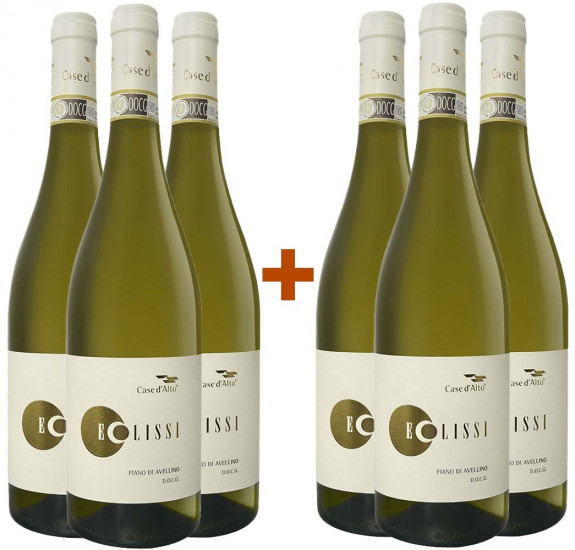 3+3 Paket Eclissi Fiano di Avellino DOCG - Case d’Alto