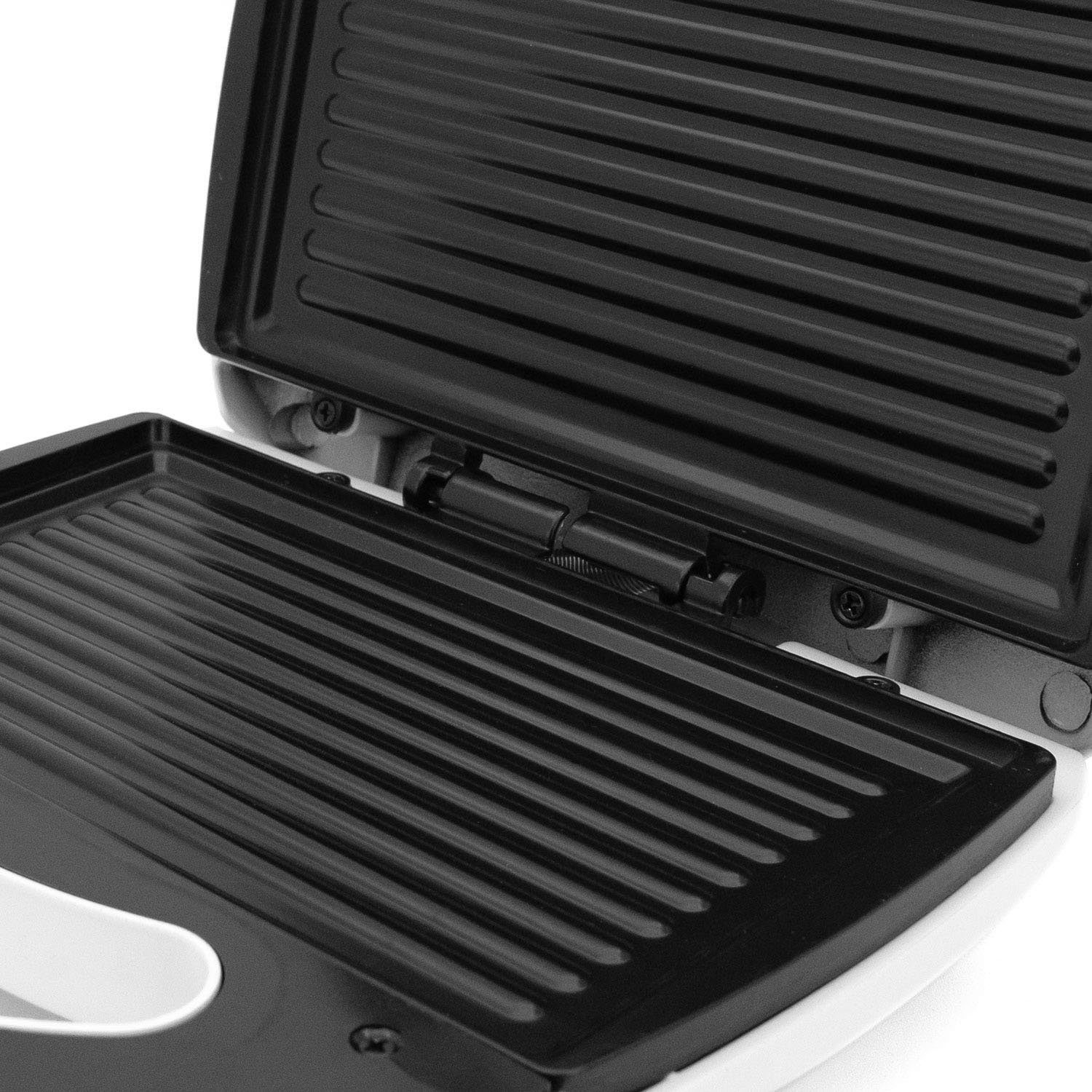 Vivax Sandwichmaker 750 Watt in weiß TS-7503WH, 750 W