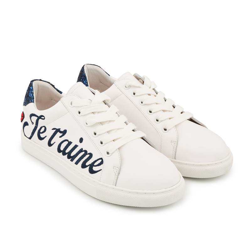 Baskets en cuir Simone moi non plus