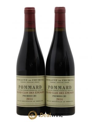 Pommard 1er Cru Grand Clos des Epenots de Courcel (Domaine)  2014 - Lot de 2 Bouteilles