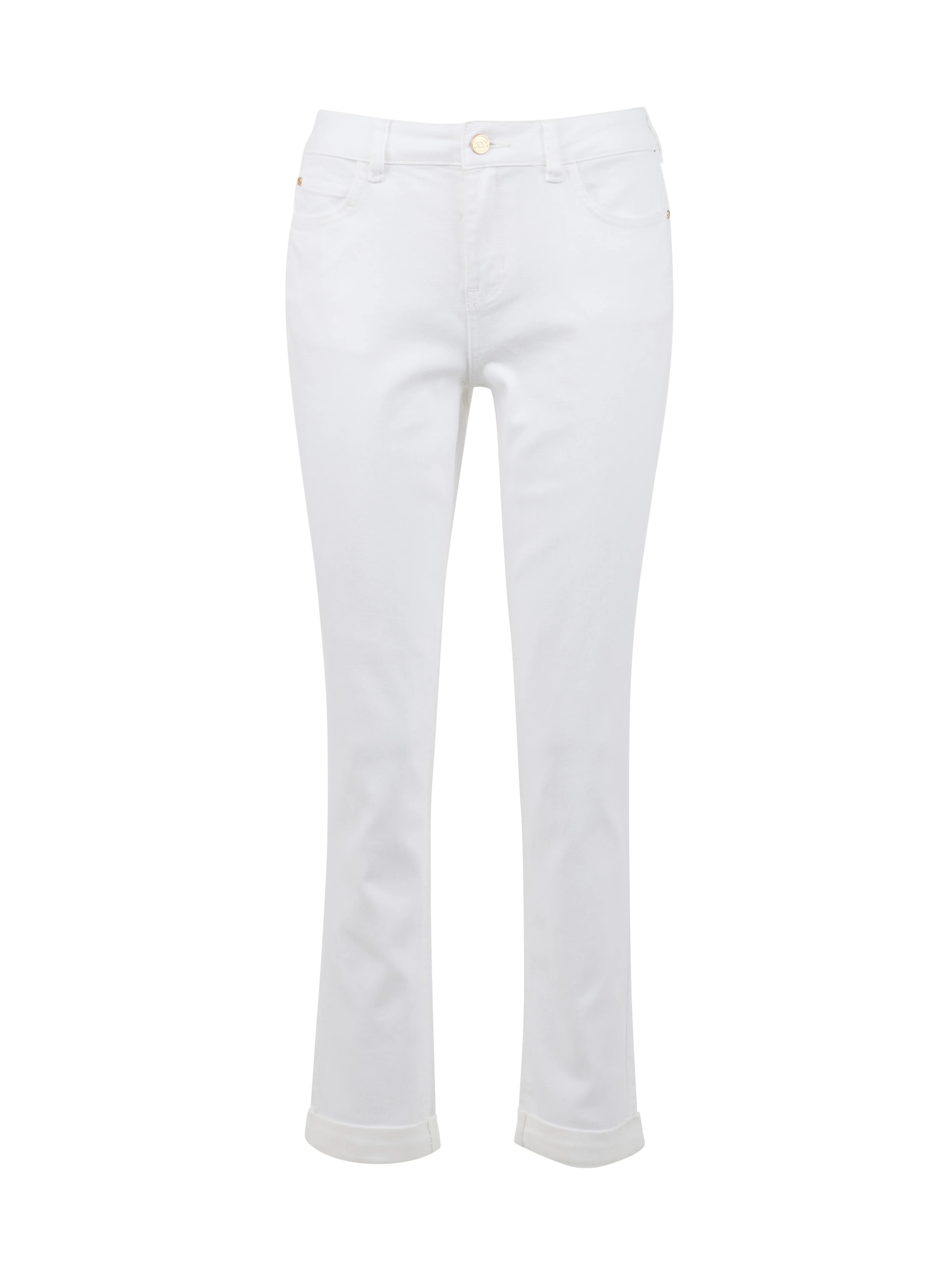 Weiße Damen Boyfriend Jeans ORSAY