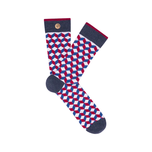Chaussettes Florent & Camilia gris