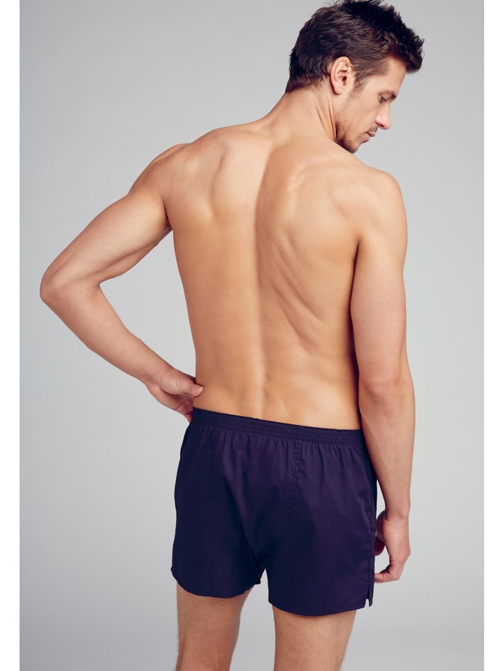 Jockey Boxershorts Everyday Woven 3 Stück in Dunkelblau günstig kaufen