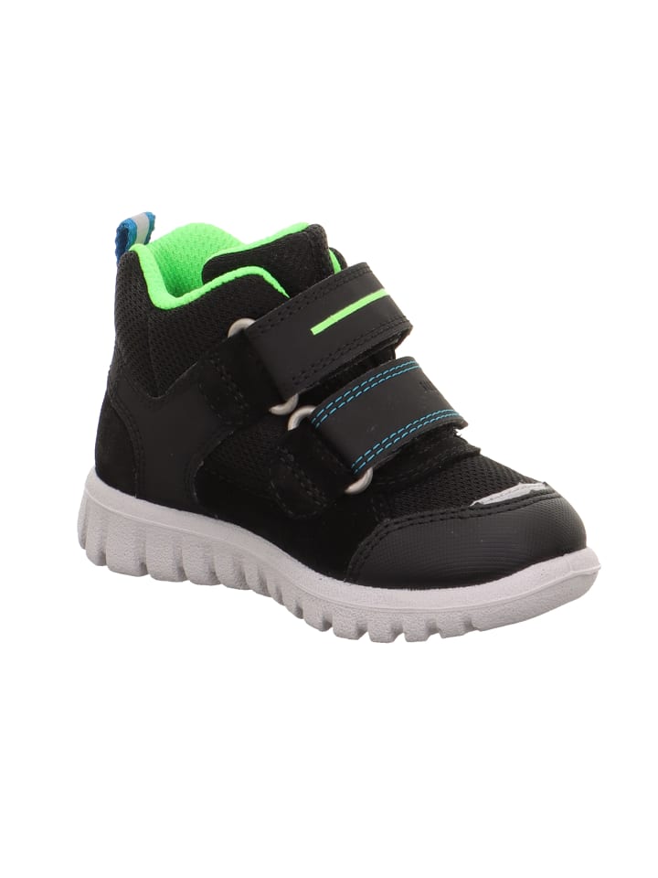 superfit Lauflernschuh SPORT7 MINI in Schwarz/Hellgrün günstig kaufen