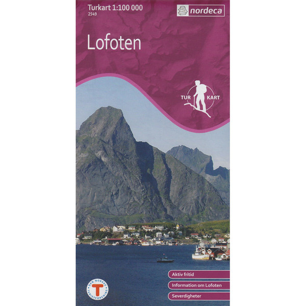 TURKART LOFOTEN 1:100 000 - Wanderkarte