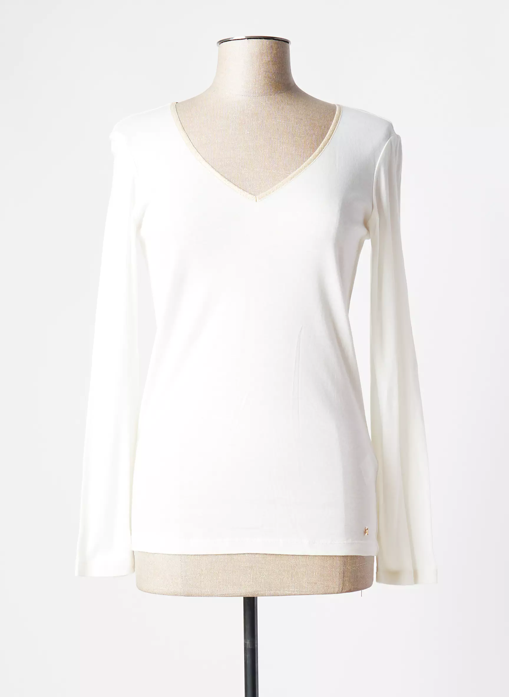 Des Petits Hauts Tshirts Femme couleur blanc