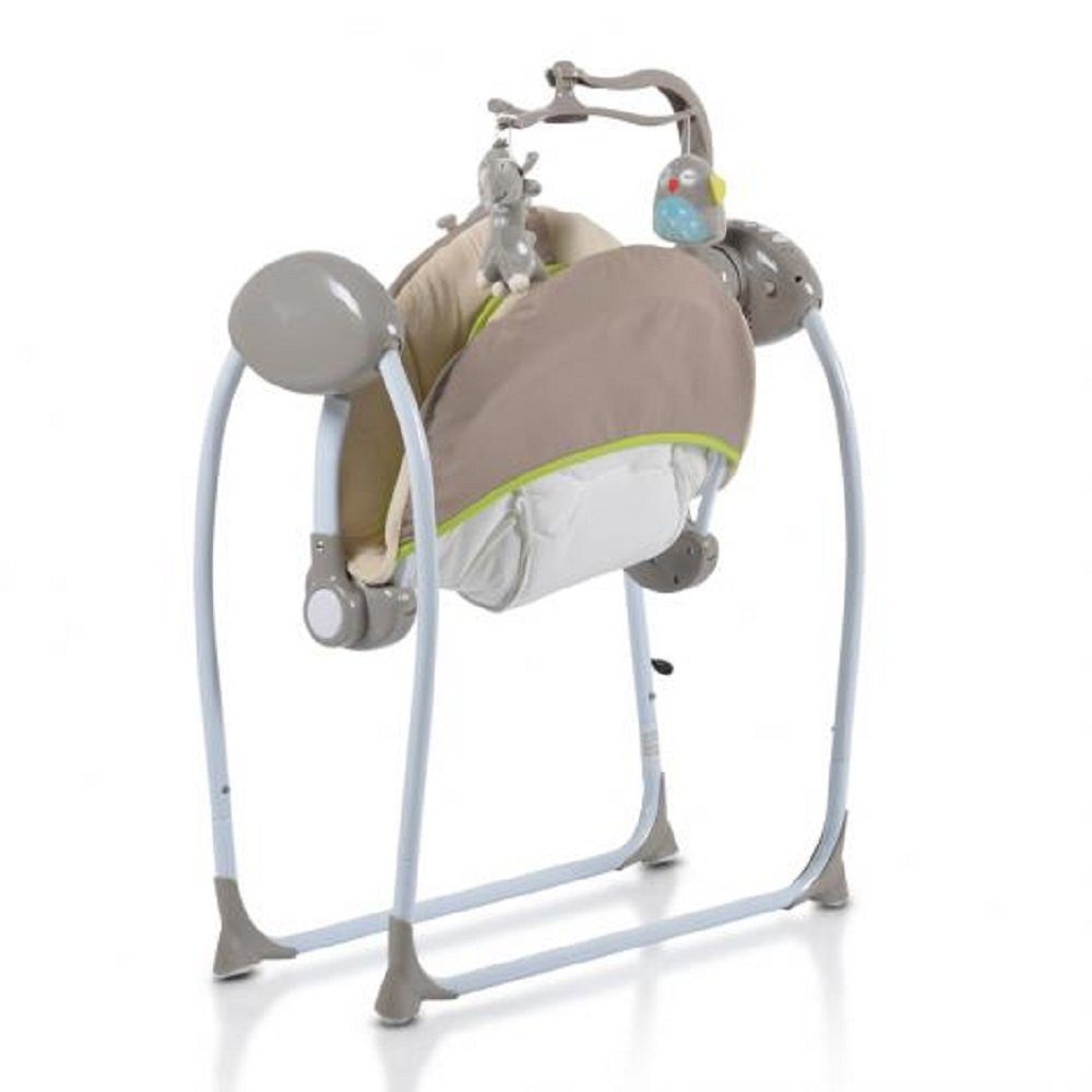 Moni Babywippe Babywippe Swing+, mit Musikfunktion, regulierbare Lautstärke, Zeitschaltuhr