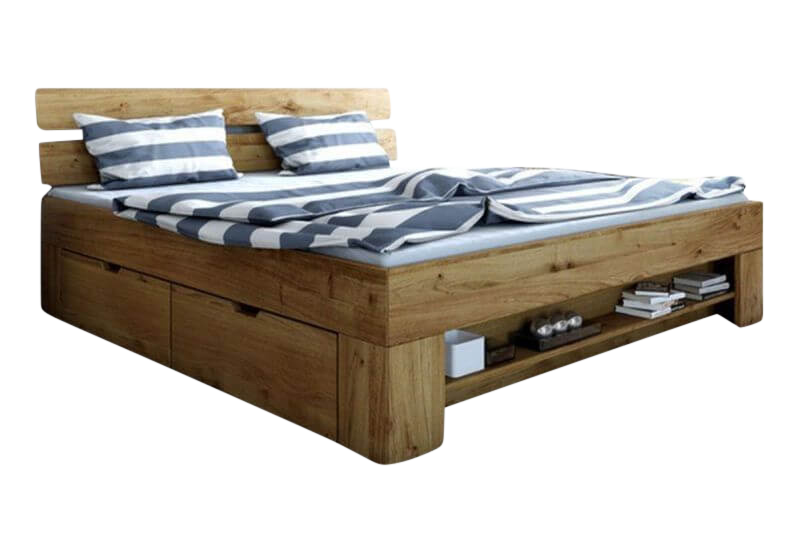 Futonbett Sarah Eiche 140 x 200 cm