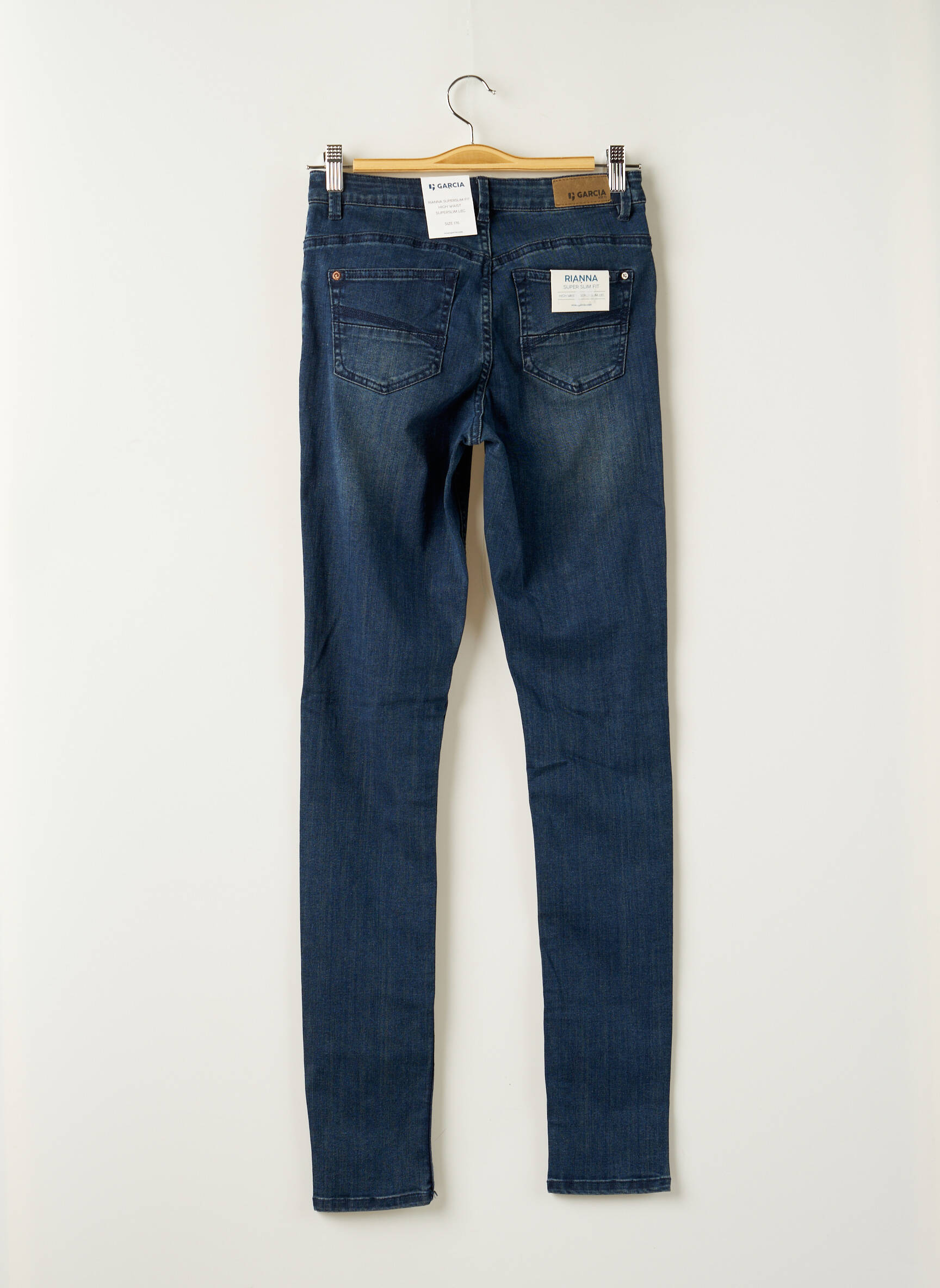 Garcia Jeans Skinny Fille couleur bleu