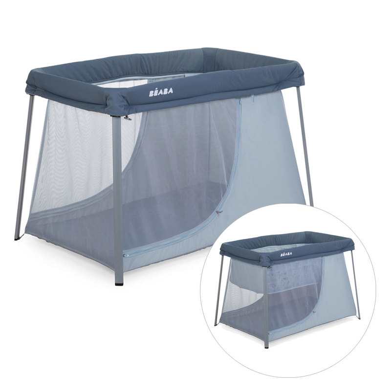 Lit parapluie 3 en 1 Easy sleep gris minéral Beaba