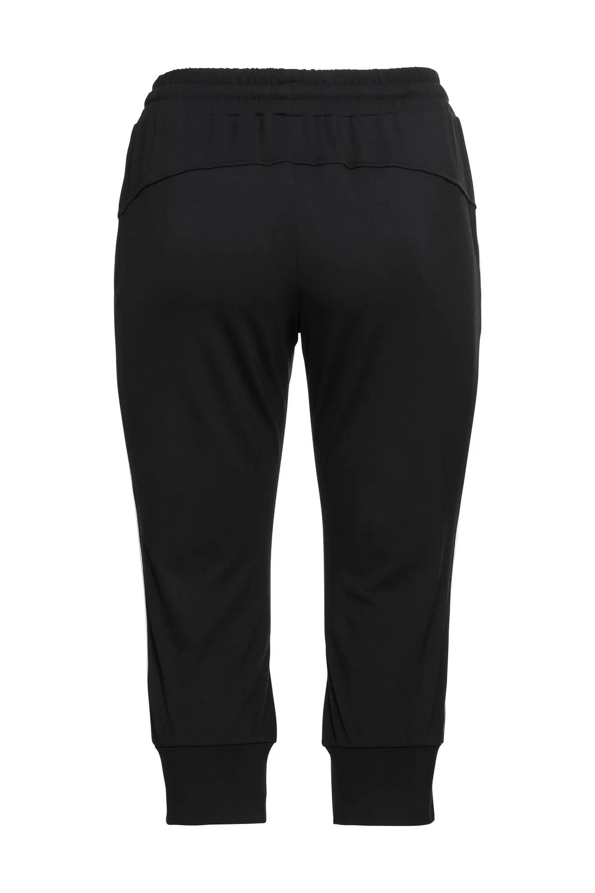Sheego  Kurze Sporthose - Schwarz - Mittlerer Bund