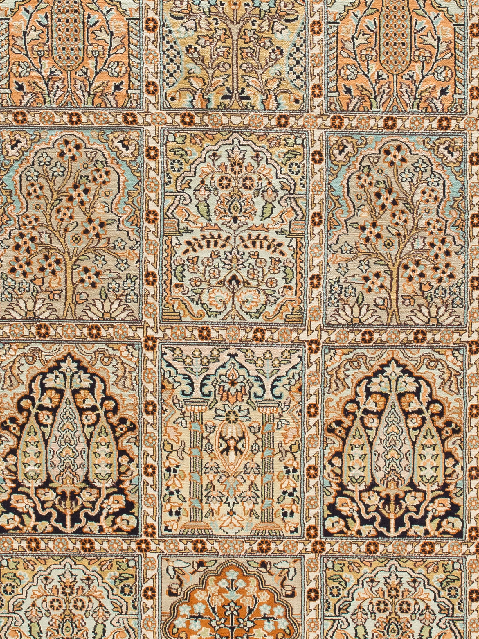Kaschmir Seide 18/18 ca. 248 x 305 cm, Unikat / Einzelstück