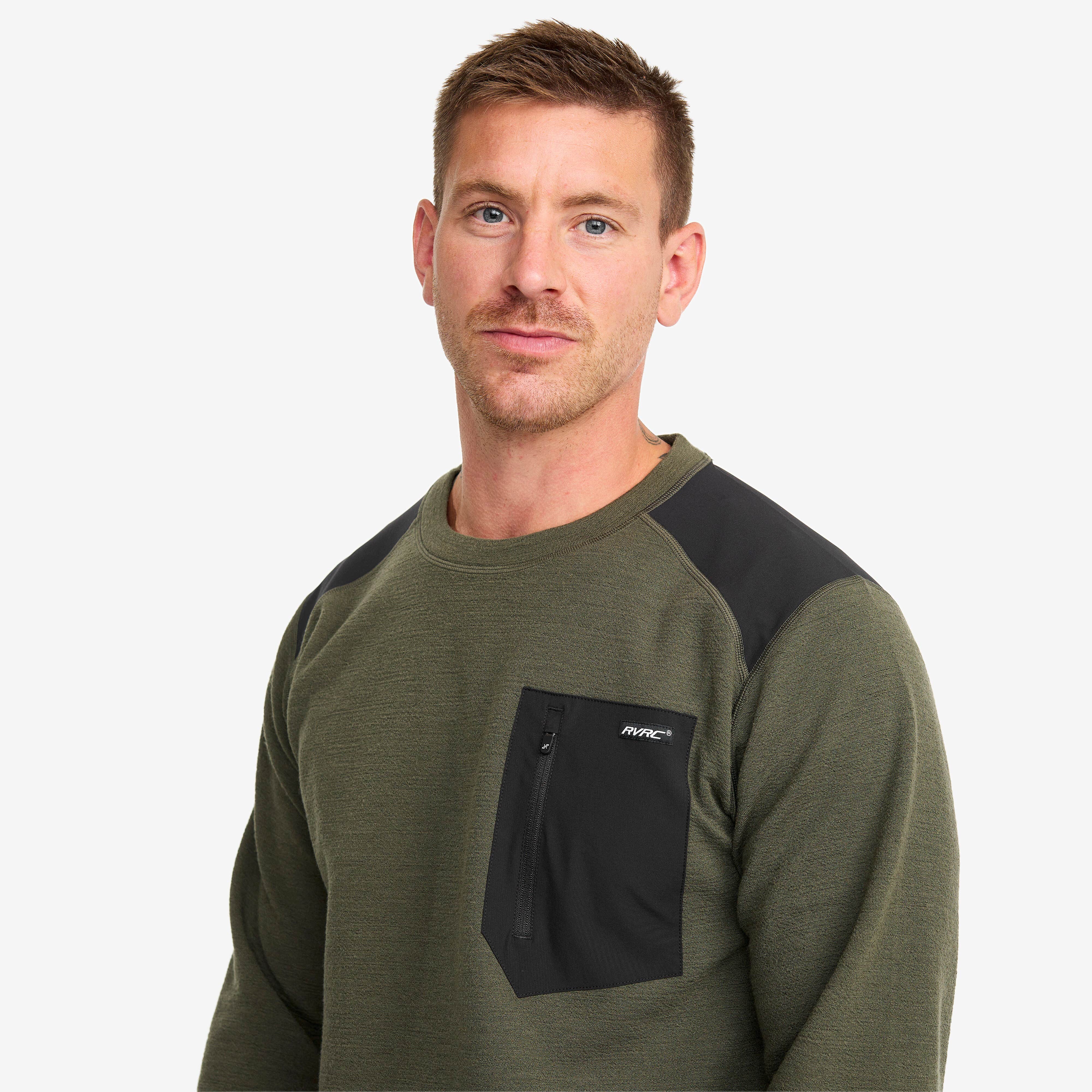 Wool Sweater Homme Grape Leaf