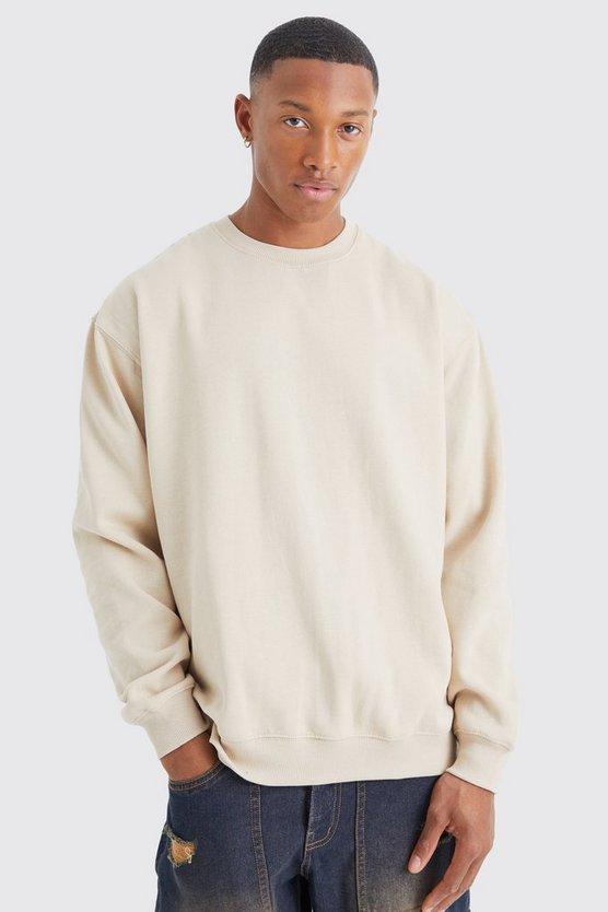 Oversize Sweatshirt mit Official-Print