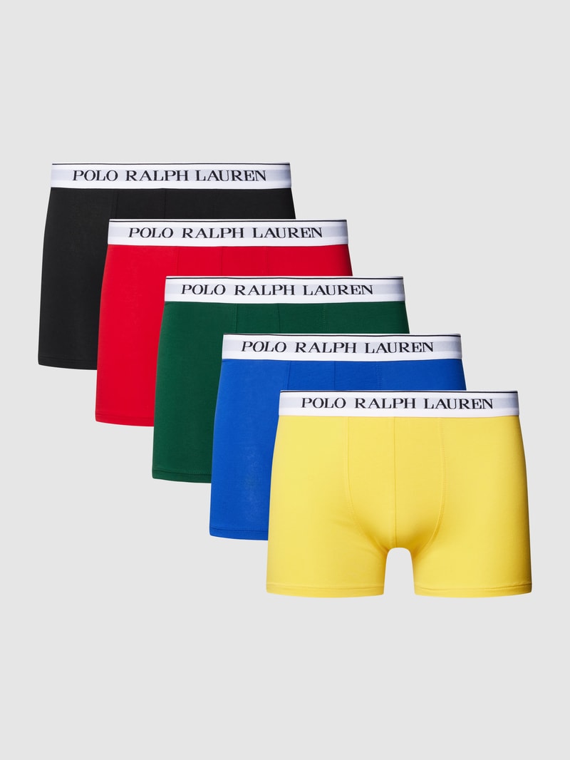 Trunks mit Teilungsnähten im 5er-Pack in gelb