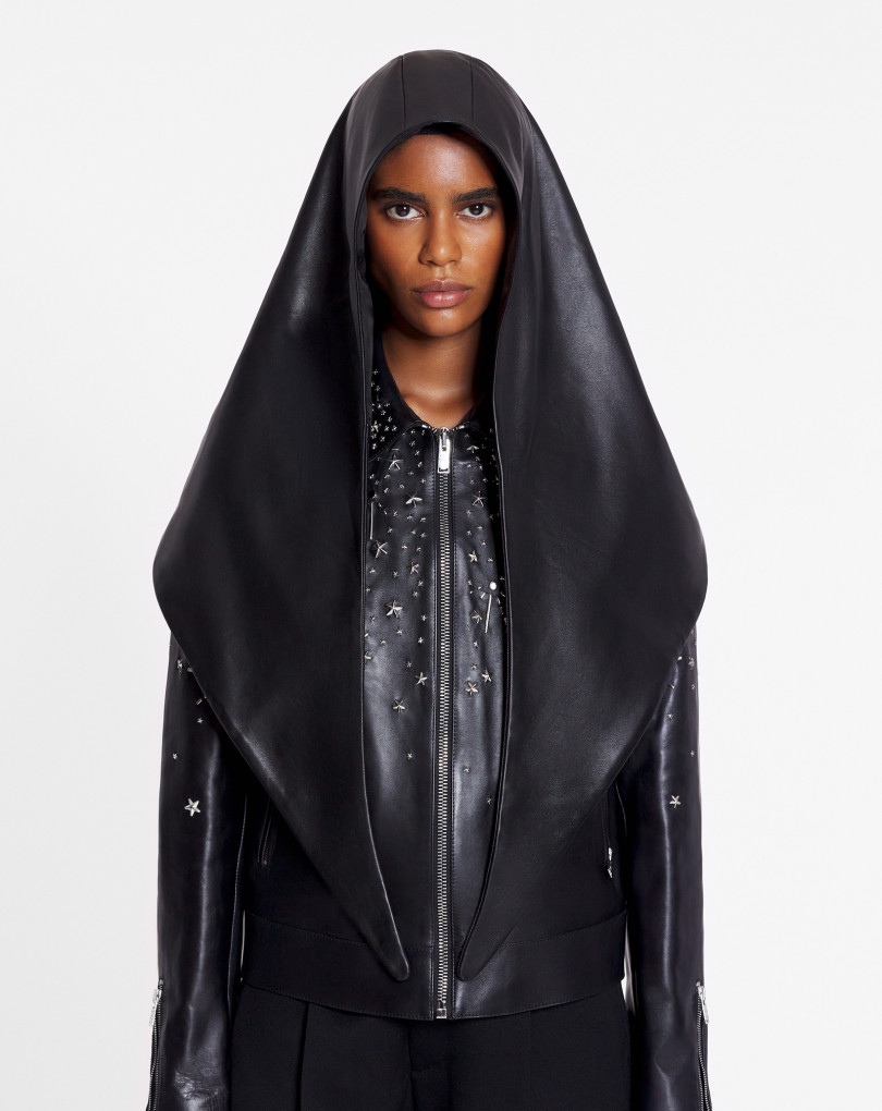 CAPUCHE LANVIN X FUTURE EN CUIR