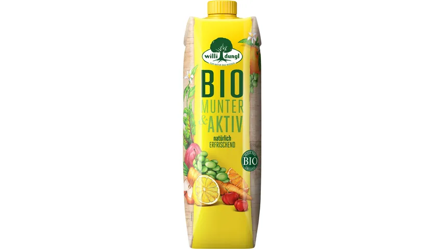 WILLI DUNGL Bio Munter und Aktiv Saft 1 l