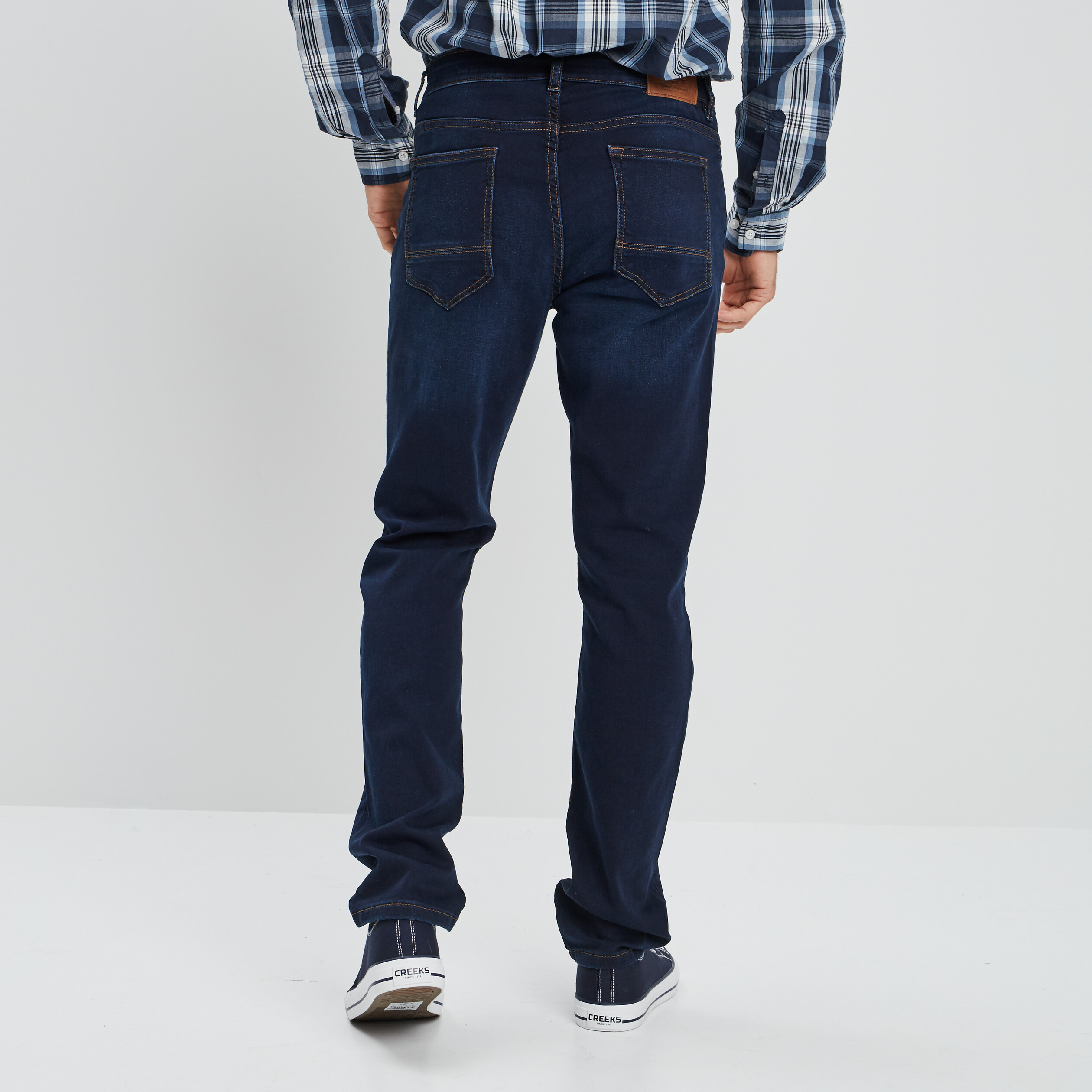 Jeans regular denim brut homme | La Halle