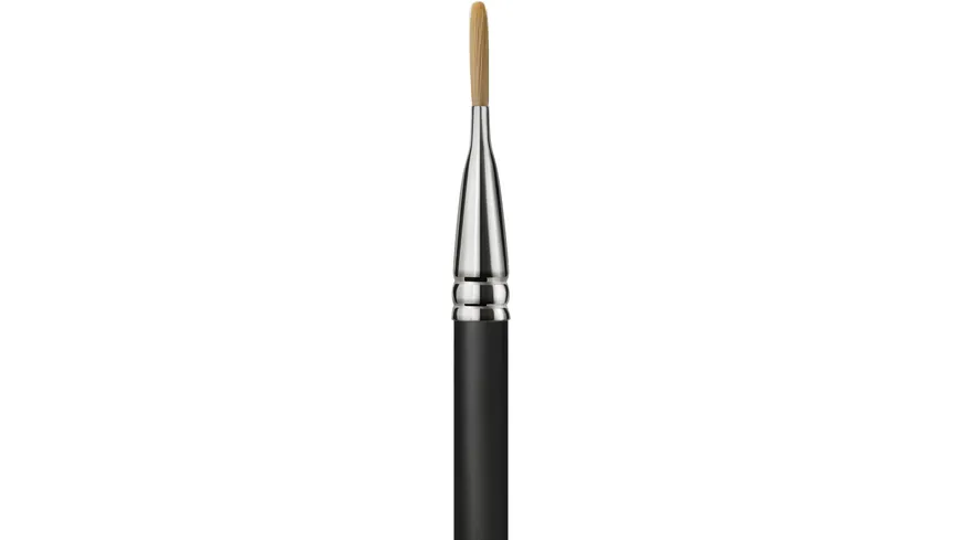 MAC Square Foundation Brush schwarz, silber