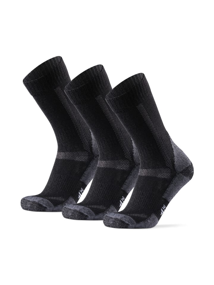 DANISH ENDURANCE Socken Hiking Classic in Black/Grey günstig kaufen