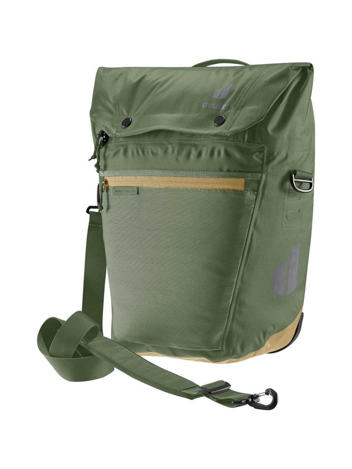 Deuter Fahrradtasche Mainhattan 17 10 khaki-clay in Grau günstig kaufen onesize