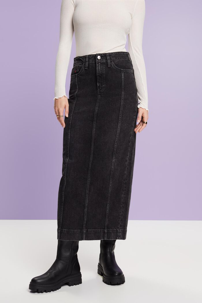 Maxi-Jeansrock