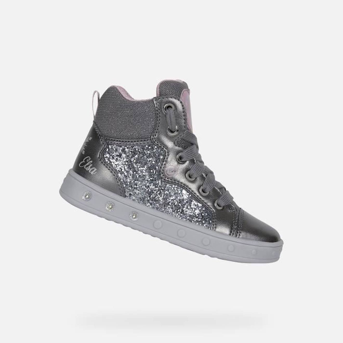 Geox Tennis Baskets basses J SKYLIN Fille gris